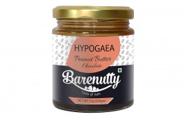 Barenutty Hypogea Peanut butter Chocolate  Glass Jar  200 grams